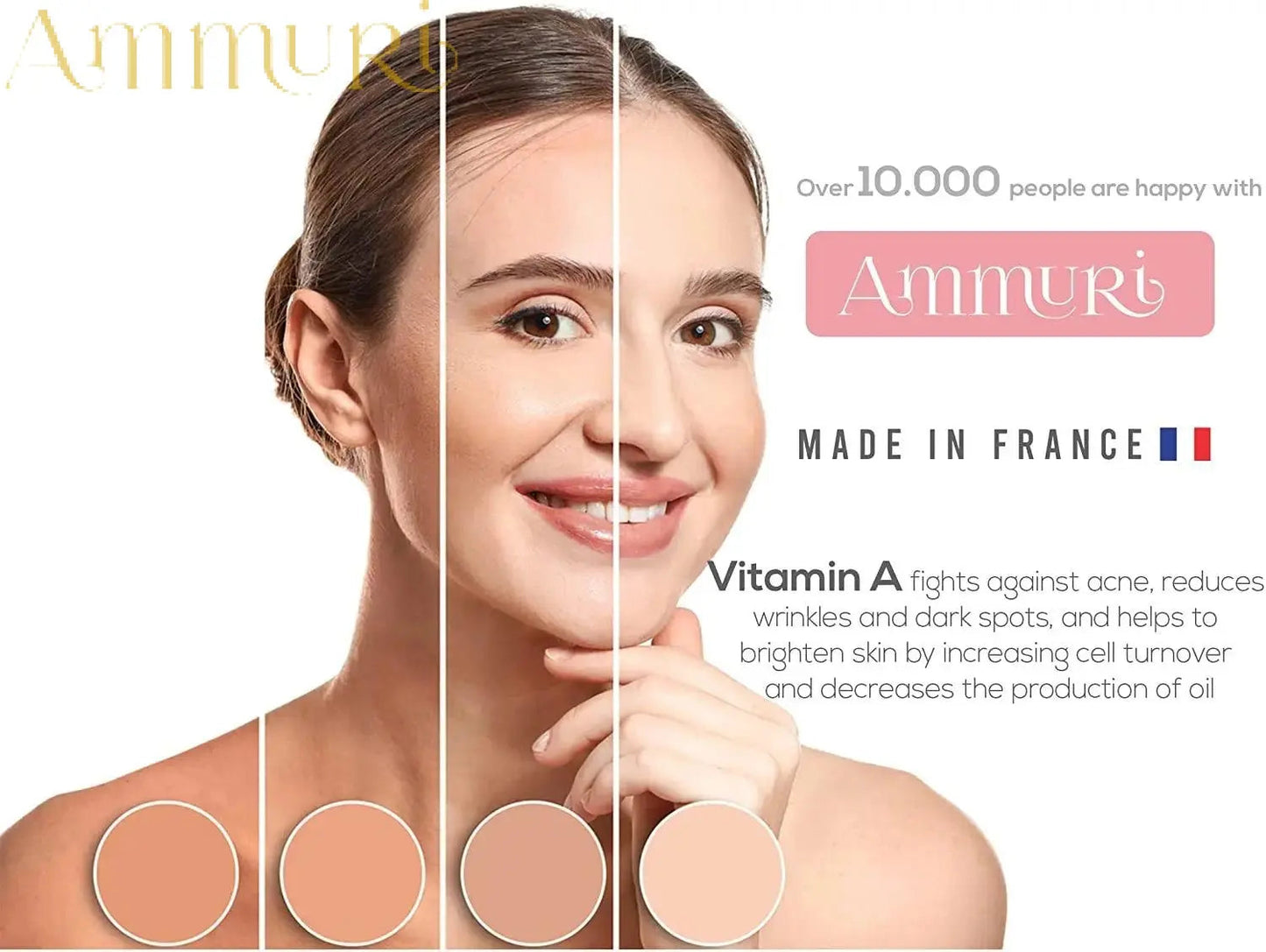 Ammuri High Strength 4% Retinol Serum Plus – Anti-Aging & Dark Spot Corrector