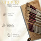 Ammuri 13-Piece Professional Vegan Makeup Brushes Set with Travel Pouch