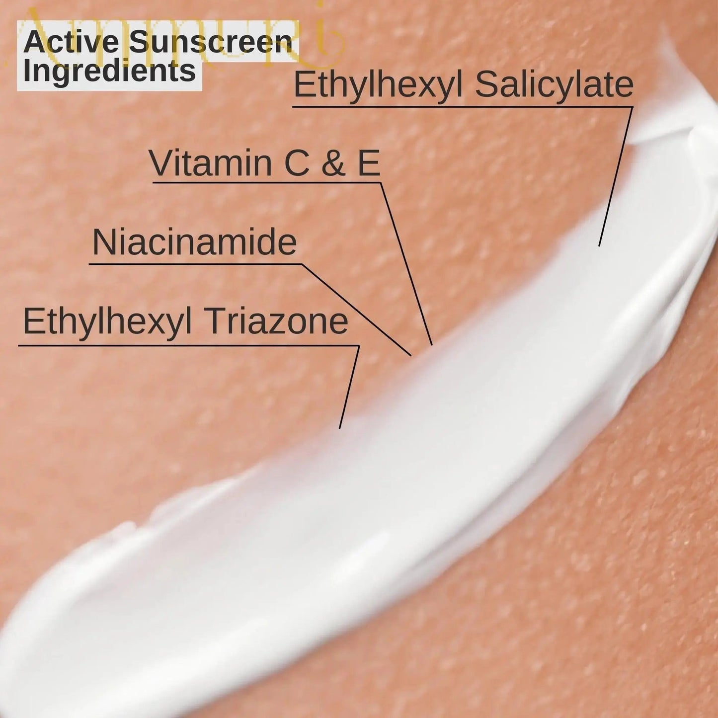 Ammuri Vitamin C Day Cream SPF50 - Brightening Moisturizer Sun Protection