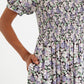 Babette Liseron Shirred Bodice Midi Dress