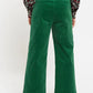 Tim Baby Cord Straight Cut Trousers - Green