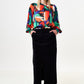 Balthazar Babycord Midi Pencil Skirt - Black