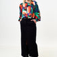 Balthazar Babycord Midi Pencil Skirt - Black