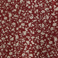 Barney Floral Print Midi Skirt Rust