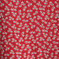 Barney Petale Print Midi Skirt Red