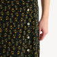 Barney Floral 13 Printed Midi Skirt