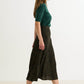 Barney Floral 13 Printed Midi Skirt