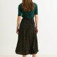 Barney Floral 13 Printed Midi Skirt