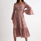 Bathilde Strawberry Fields Print Midi Dress