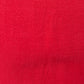 Baya Linen Mix Square Neck Midi Dress - Red