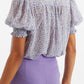 Belia Rosetta Tie Neck Blouse
