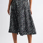 Bertie Floral Midi Skirt Navy