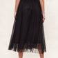 Betula Tulle Midi Black Skirt