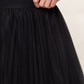 Betula Tulle Midi Black Skirt