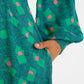 Louche Bindy Bauhaus Abstract Print Square Neck Long Sleeve Dresses