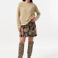 Aubin Pussy Galore Jacquard Mini Skirt