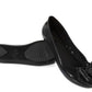 KATRINA LADIES FLAT WOMENS BOW PATENT JELLY BOW SLIP ON SHOES BALLERINA PUMP SIZE 3-8