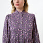 Bricia Naïve Posy Print Tiered Midi Dress - Violet