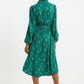 Bron Bauhaus Abstract Print Midi Shirt Dress