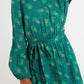 Bron Bauhaus Abstract Print Midi Shirt Dress