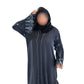 Coloured Embroidered Sleeves Abaya with Intricately Designed Richly Colored Sleeves for Modesty and Style