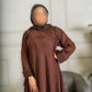 DMC Abaya with Cuffs - Elegant High-Quality Material for Style and Comfort - Statement Piece for Your Wardrobe