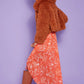 Chocolate Bamboo Lyocell Knitted Vegan Faux Shearling Jacket