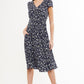 Cathleen Country Rose Print Tea Midi Tea Dress