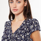 Cathleen Country Rose Print Tea Midi Tea Dress