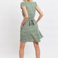 Louche Cathleen Double Daisy Print Mini Tea Dress