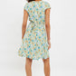Louche Cathleen Mini Flower Show Print Mini Tea Dress