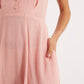 Cathleen Mini Petite Dot Tea Dress
