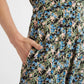 Cathleen Midi Watercolour Floral Tea Dress