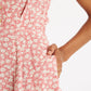 Cathleen Mini Periwinkle Tea Dress
