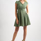 Cathleen Mini Ditsy Tea Dress Green