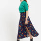 Louche Barney Clarice Floral Print Midi Skirt