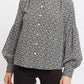 Louche Clancy Candy Bud Print Long Sleeve Blouse