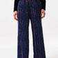 Clothide Abstract Print Pleat Trousers