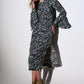 Candra Roar Print Midi Dress