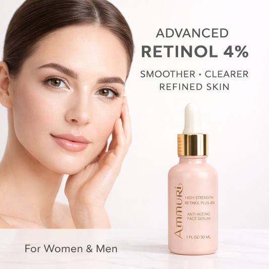 Ammuri High Strength 4% Retinol Serum Plus – Anti-Aging & Dark Spot Corrector