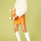 Cream Bamboo Lyocell Knitted Vegan Faux Shearling Jacket