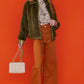 Cream Vegan Leather Hand Made Millie Cross Body Bag