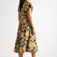 Dancia Besties Print Midi Shirt Dress