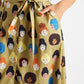 Dancia Besties Print Midi Shirt Dress