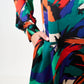 Didee Hofmann Print Long Sleeve Mini Dress