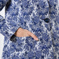 Dryden Wedgewood Jacquard Short Coat