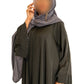 DMC Abaya open sleeve & Tassel
