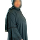DMC Abaya open sleeve & Tassel