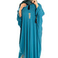 Colour Abaya with Brooch - High-Quality Fabric Elegant and Versatile Abaya for Any Occasion