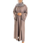 DMC Abaya open sleeve & Tassel